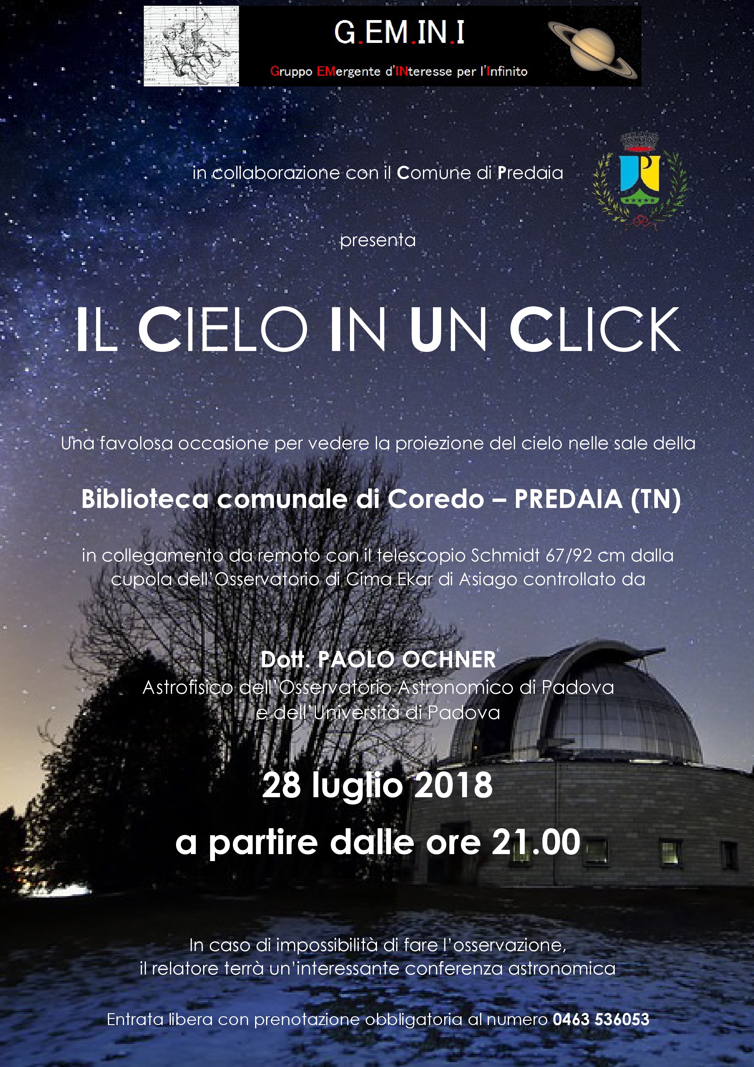 locandina il cielo in un click def 2